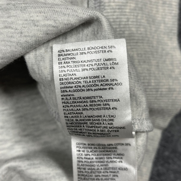 The Weeknd x H&M XO Crewneck Sweatshirt Gray Mens Size Medium 0961 - Picture 3 of 8